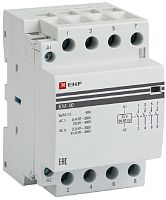 Контактор модульный EKF PROxima КМ 3п 4НО 40А 24В АС картинка